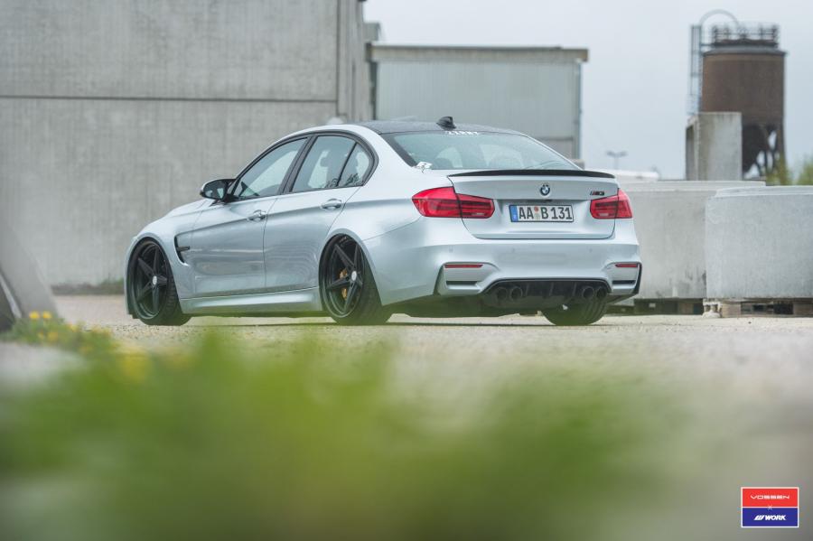  BMW M3 Sedan on Vossen Wheels (VWS-3) 2017 года  (фото 24 из 44)